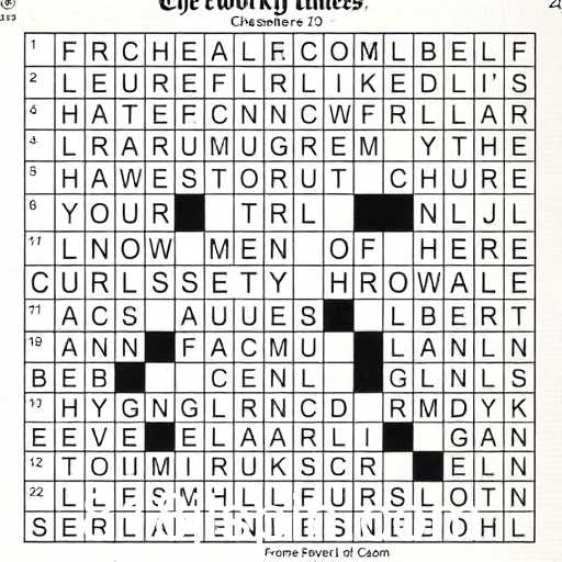 Unraveling the World of Crossword Puzzles: A Journey Through Clues and Context